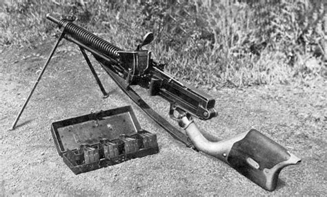 Photo Japanese Type 11 Light Machine Gun Pre 1933 World War Ii