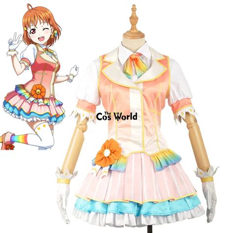 Lovelive Sunshine Aqours New Year Takami Chika Outfits Anime Customize Cosplay Costumes