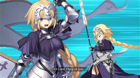 jeanne d arc ruler noble phantasm old and new youtube