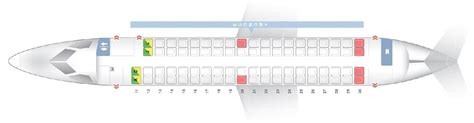 Seat Map And Seating Chart Bombardier Dash 8 Q400 Economy Class