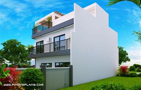 Arabella Three Bedroom Modern Two Storey With Roof Deck Mhd 2019039