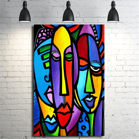 Shattered portraits of people art of shattered people picasso painting on top right. Fine Art Prints For Sale | Cranium - Original Large ...