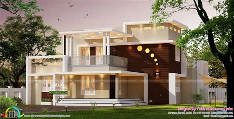 A combination of modern exteriors and a fusion of contemporary and ethnic interiors, along with the idea of a courtyard, gives this home a unique identity. Contemporary style home architecture 3000 sq-ft | Kerala ...