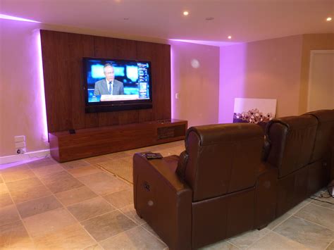 Basement Tv And Games Room Installation Seal Kent
