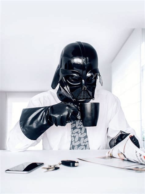 Photographer Humorously Imagines Darth Vader With A Daily Routine Like The Rest Of Us