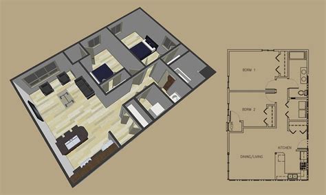 Floor plans are artist's rendering. 2 Bedroom Apartment Floor Plans, 2 Bedroom Apartments Winona