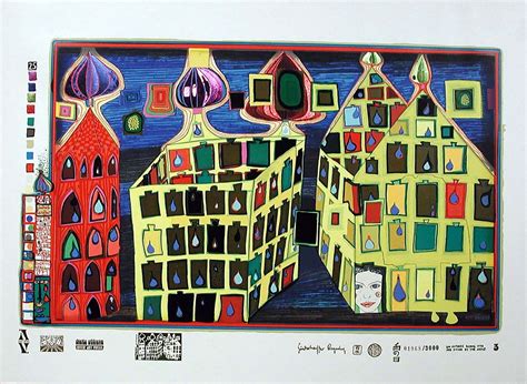 Blue blues von friedensreich hundertwasser. Ausmalbild Hundertwasserhaus