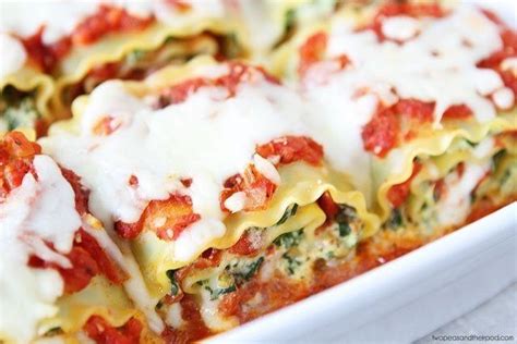 Spinach Artichoke Lasagna Roll Ups Are Easy To Make And Fun To Eat