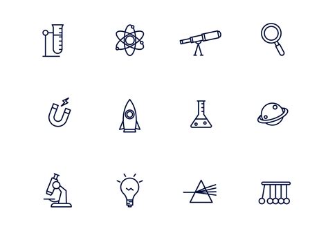Download science icon stock vectors. Science Icons - Download Free Vectors, Clipart Graphics ...