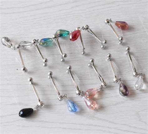 Hijab Clip Pins Fix Pin Crystal Droping Bead Hijab Scarf Pins Muslim