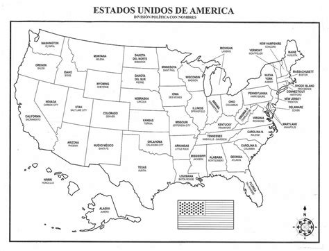 Mapas Dos Estados Unidos Para Imprimir E Colorir Mapa Dos Estados Images