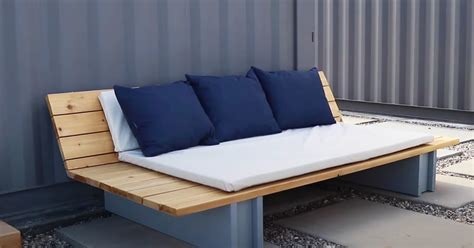 Get video instructions about kitchens, bathrooms, remodeling, floor. DIY Outdoor Lounge Sofa