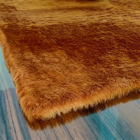 Soft Shaggy Rugs - Fluffy Rug - Brown Premium Fur - Avioni Carpets