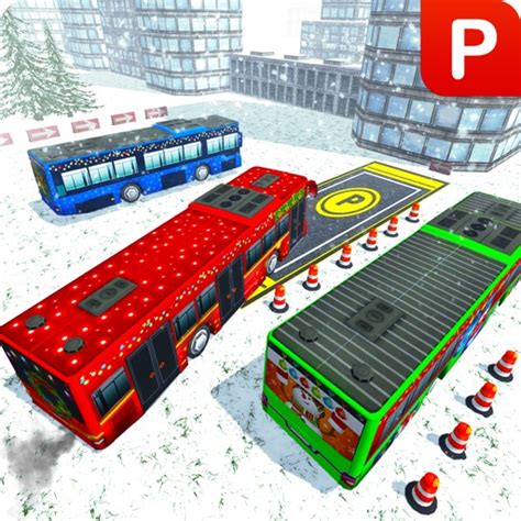 winter bus driver 3d simulator snow hill parking by muhammad usman shah