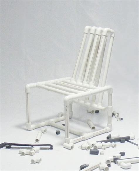 Pvc Pipes Chair By Ahmed Bedair Pvc Pipe Crafts Pvc Pipe Projects Diy
