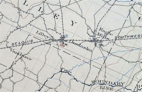 Camden Arkansas Vintage Original Usgs Topographic Map 1903 Etsy