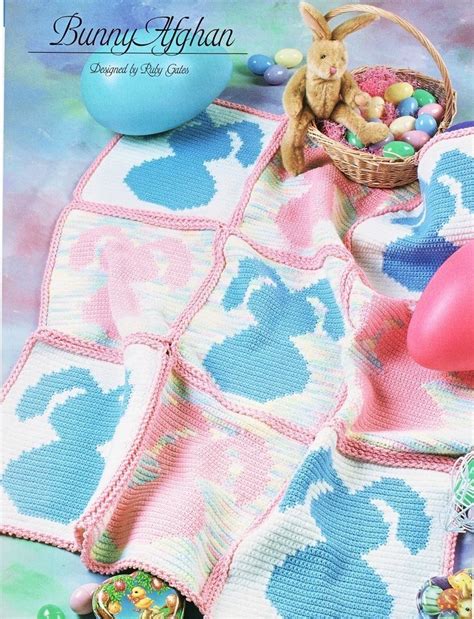 Crochet Bunny Blanket Pattern Crochet Blanket Bunny Blanket
