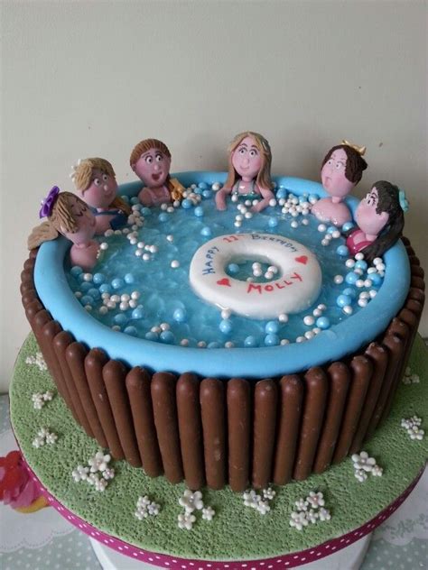 Hot Tub Cake Cake New Cake Birthday Cake