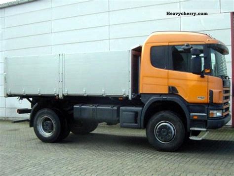 Scania 124 P 420 4x4 2000 Tipper Truck Photo And Specs