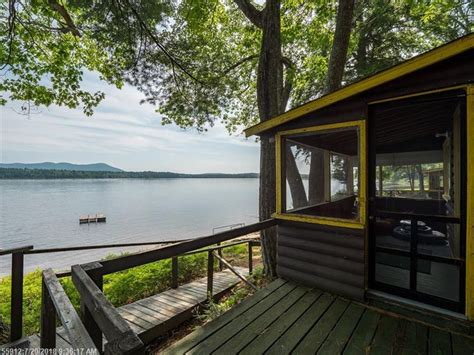 Off Market Two Waterfront Cabins In Maine Circa 1935 Almost One Acre