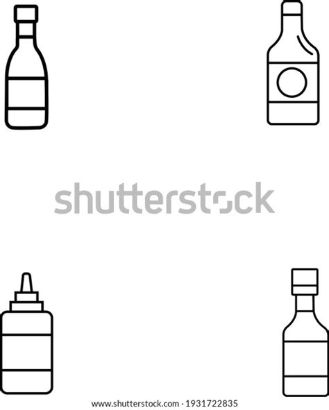 Hot Spicy Chili Pepper Sauce Glass Stock Vector Royalty Free 1931722835 Shutterstock