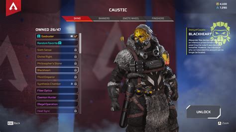 7 Best Caustic Skins In Apex Legends Ranked High Ground Gaming