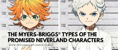 The Myers Briggs® Types Of The Promised Neverland Characters