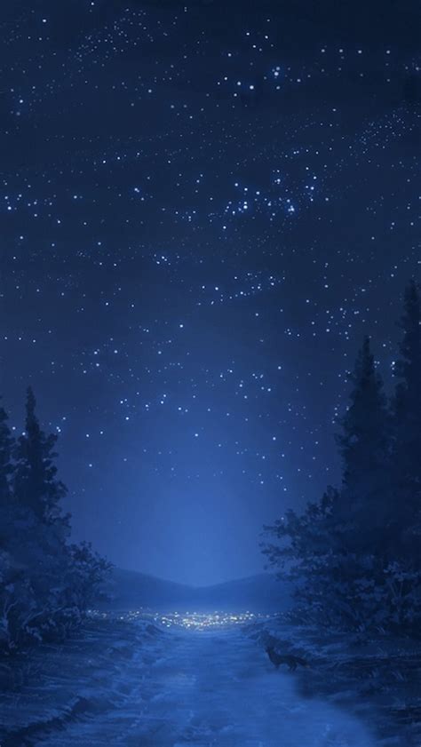 Download Night Sky Iphone 5s Wallpaper Ipad By Rweiss Night Sky