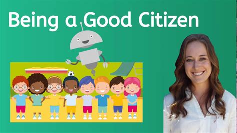 How To Be A Good Citizen For Kids