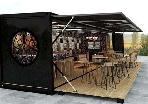 Pin By Glenn Menein On Cigar Bar Container Cafe Shipping Container