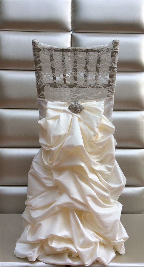 Acrylich wedding invitation is one of the hottest trends for wedding planning now. Chiavari chair cover | Wedding dress chair cover, Wedding ...