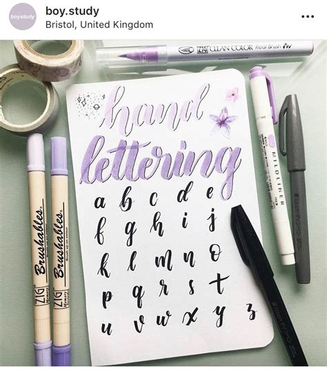 The Best Bullet Journal Fonts For Your Bujo Pages Bullet Journal Font
