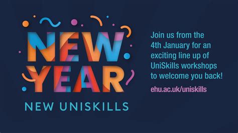 New Year New Uniskills 2022 Library And Learning Services