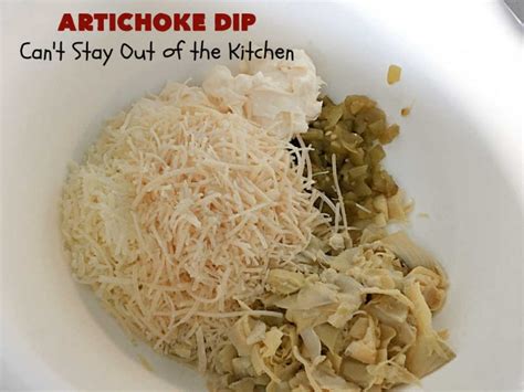 Artichoke Dip Cant Stay Out Of The Kitchen