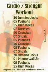 Cardio Fitness Workout Images