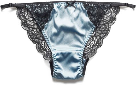 Silriver Womens Silk String Bikini Satin Panties For Women Underwear