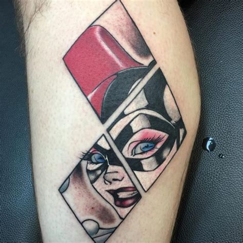 50 Amazing Harley Quinn Inspired Tattoo Designs And
