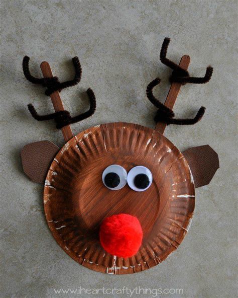 Reindeer Activities And Crafts Preschool Christmas Crafts Rudolph