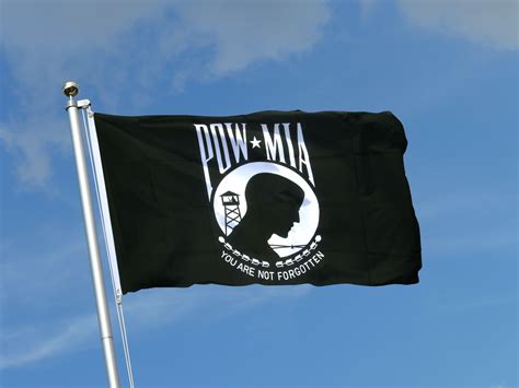 3x5 Pow Mia Flag Royal Uk