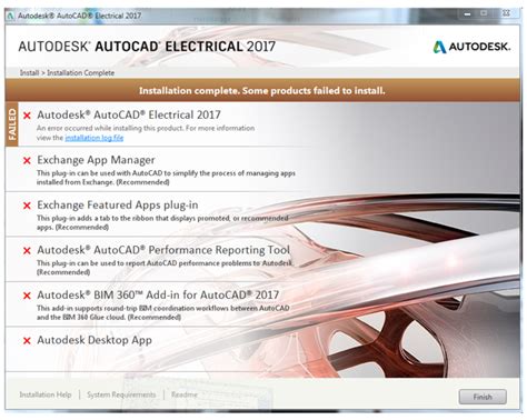 Download the autodesk_desktop_app installer in the 'attachment' section at the bottom of this link and run it after following these steps to stop close the autodesk desktop app. Installation complete. Some products failed to install ...