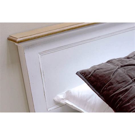 Cette tête de lit adaptable avec tables de chevet intégrées peut être positionnée à la hauteur souhaitée selon vos goûts et vos besoins. Tête de lit 160 en pin massif - Esquisse - Têtes de lit 2 personnes - Interior's