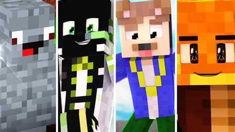 Browse thousands of minecraft skins developed by the minecraft community. TOP 10 YOUTUBER MINECRAFT SKINS - YouTube
