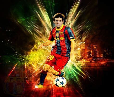 Top Footballer Wallpaper Lionel Messi Hq Collection Barcelona Jersey