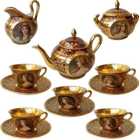 Worlds Most Beautiful Tea Set Royal Vienna Style With