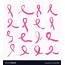 Symbols Of Breast Cancer Awareness Royalty Free Vector Image