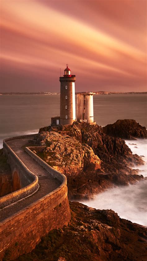 Lighthouse Sunset 4k Wallpapers Hd Wallpapers Id 28586
