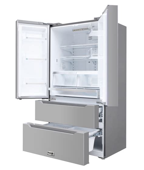 A tiny bit less than 60cm) wide. What's the Standard Refrigerator Size? - THOR Kitchen