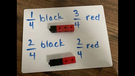 Naming Fractions And Drawing Fractions YouTube