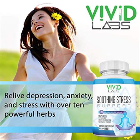 Anti Anxiety Stress Relief Supplement Natural Plant Based Herbal