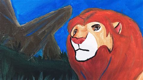 Lion King Painting Youtube
